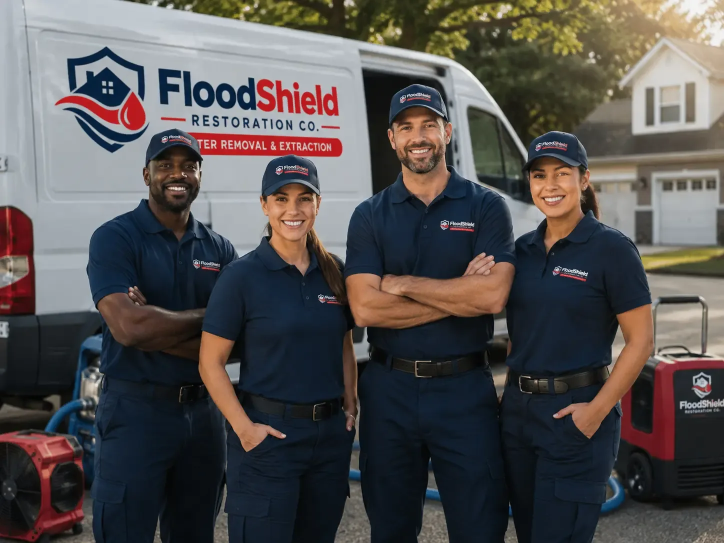 Flood Damage Restoration company in Lewiston, NE